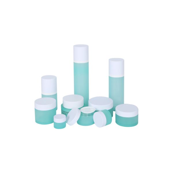 10PCS Luxury Cosmetic Packaging PETG 5/15/30/50/80/100/140g Round Cream Jar 50/120/180ml Matte Clear Lotion Bottle