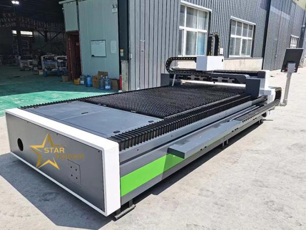 Machine automatique de découpe laser métallique en acier inoxydable en aluminium en cuivre en zinc