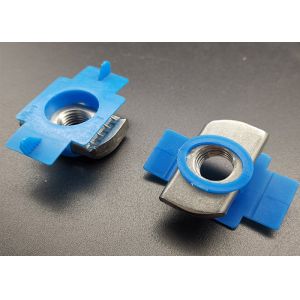 pv Solar Bracket Mounting Plastic Holder Wing Channel Nuts