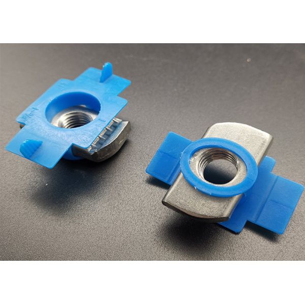 Blue Plastic Wing Nut for Solar System