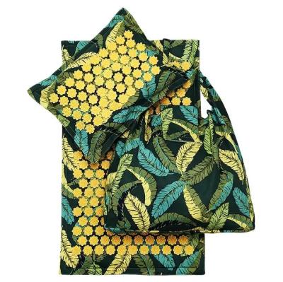 Colorful Coconut New Yoga Migraine Acupressure Massage Mat and Pillow Set