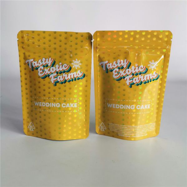 Прокатанная жара Sealable пластиковое Runtz травяного ладана Gusset упаковывая