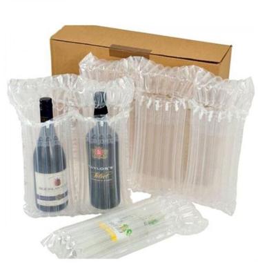 Plastic Recyclable Inflatable Air Column Bubble Packaging Transparent
