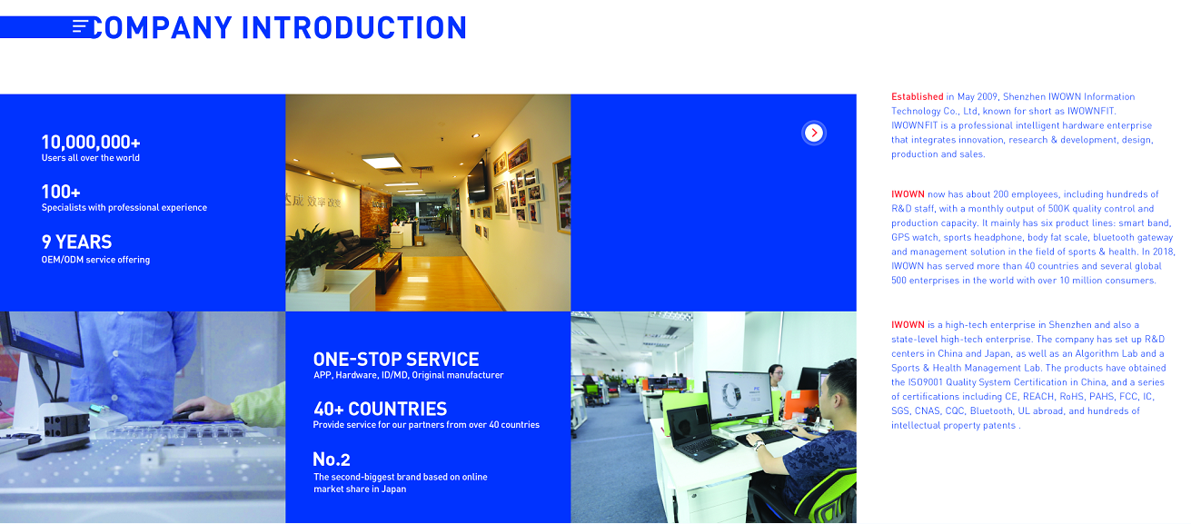 Дозор фитнеса спорта дисплея экрана ИП67 ИПС цвета