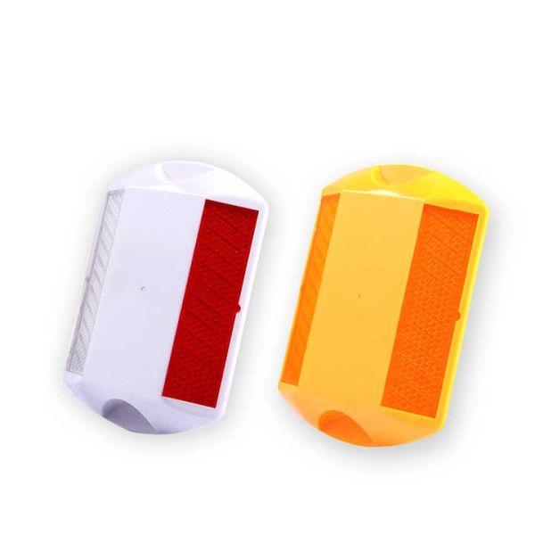CE Plastic Road Reflectors PMMA Yellow Road Reflectors ASTM Standard