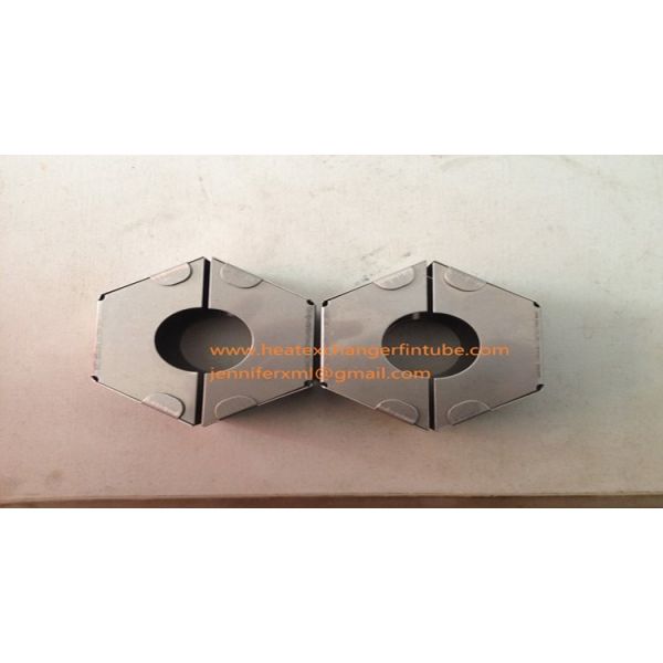 Охлаженные воздухом коробки прокладки нержавеющей стали ребристых труб шестиугольные