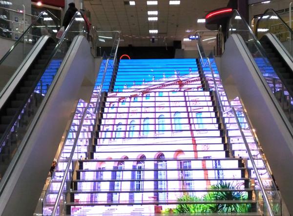 P3.91 Safe Led Infinity Dance Floor Interactive Led Dance Floor