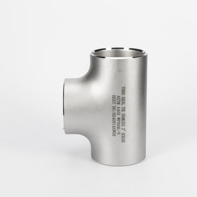 Pipe de soudage à bout en acier inoxydable SS Equal Tee 403L Prevention de la corrosion