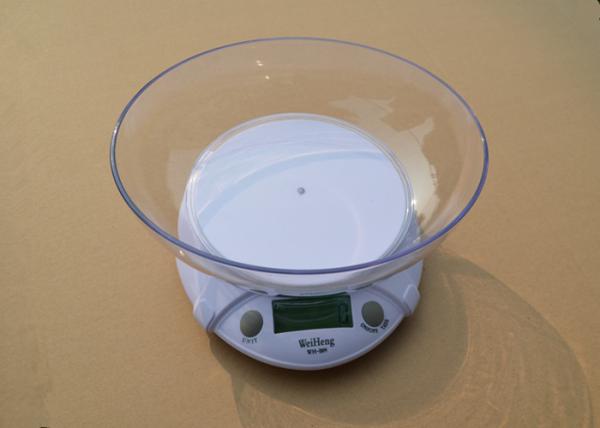 Green LCD Screen Electric Kitchen Scales , Easy To Read Accurate Food Scale