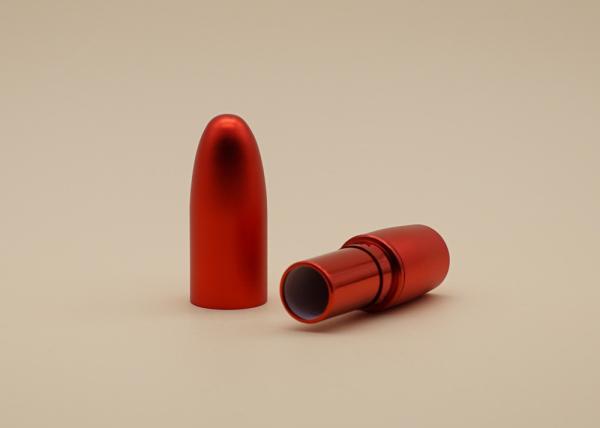 Os tubos de empacotamento do bálsamo de bordo do cosmético gearam 4.5g vermelho com a certificação do ISO 9001