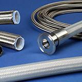 mangueira de 90g/M High Pressure PTFE, mangueira trançada de aço inoxidável 4000psi de PTFE