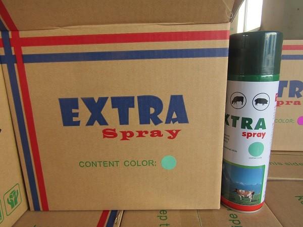 500 ml de peinture à pulvériser pour le marquage des animaux de ferme Peinture liquide pour le marquage du bétail