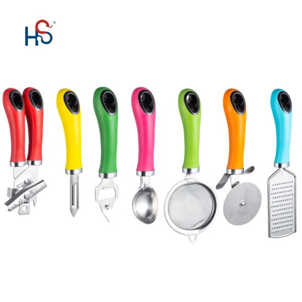 ISO9001 Attested Kitchen Accessories Set Stainless Steel Cookware and Cooking Utensils