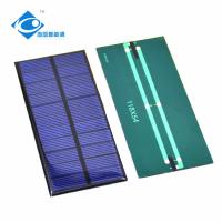 0.95W Customized Epoxy Resin Solar Panel 5.5V Mini Portable Solar Panel Charger ZW-11854