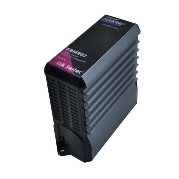 Foxboro FBM202 8-Channel Thermocouple Input Module with RTD Compensation and Isolated Channels for PLC Systems