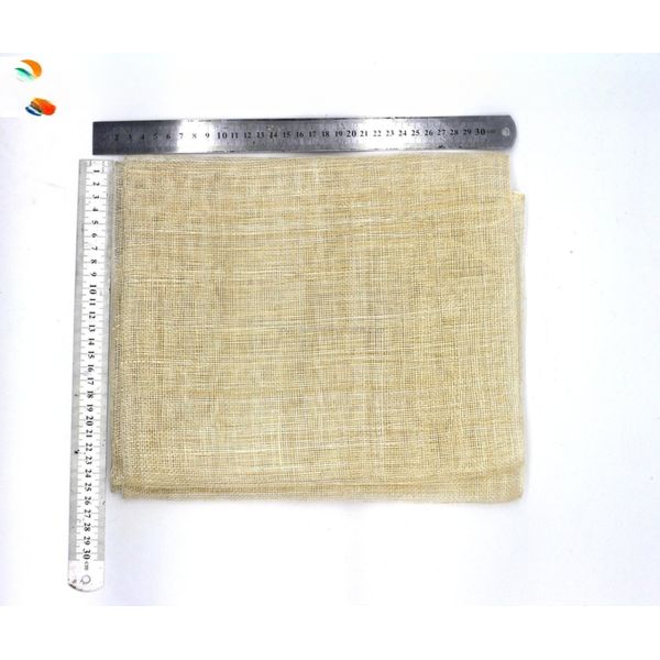 Tejido de plumas de ganso teñido de cinama para decoración de sombreros y artículos de millinería