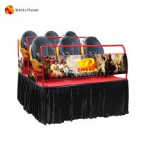 Projet d'Aimulator de parc d'attractions de cinéma de salle de cinéma de GV 7d