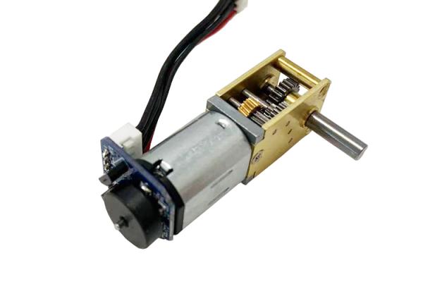 12mm金属直角ギアボックス、N20DCギアモーター3V 6V 12V、エンコーダー付き、小型DCギアモーター、電子ロック用DC電気ブラシモーター