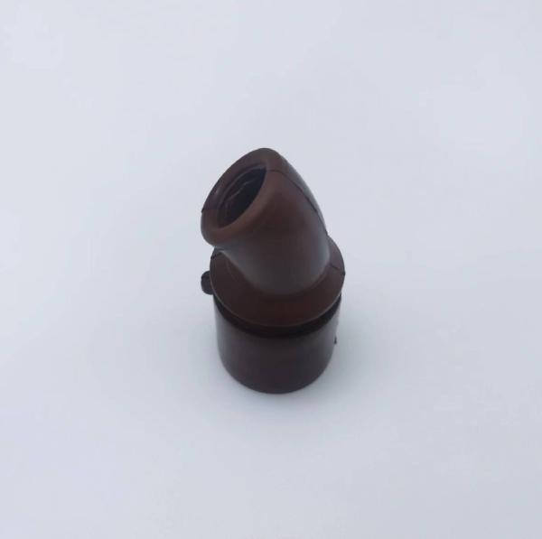 Fluorine Custom Rubber Components Elbow High Temperature Resistance Oil Seamless
