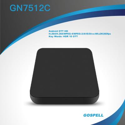 Android 7.1/9.0 OTT TV Box H. 265 Amlogic S905W Quad Core Media Player Set Top Box