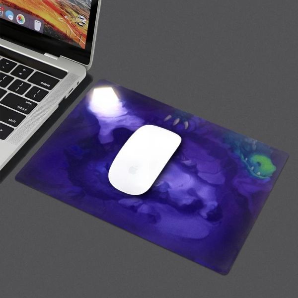 Tapete do rato removível imprimindo feito sob encomenda do deslizamento da lembrança do presente anti