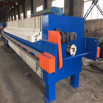Equipamento de poupança de energia da imprensa de filtro da câmara 700m2 para a secagem da lama