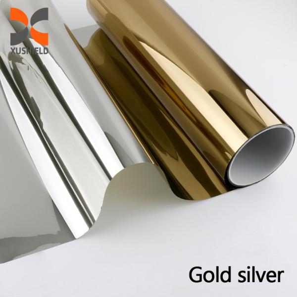 Privacy Mirror Glass Film One Way Vision Solar Tint Decorative Building Window Film