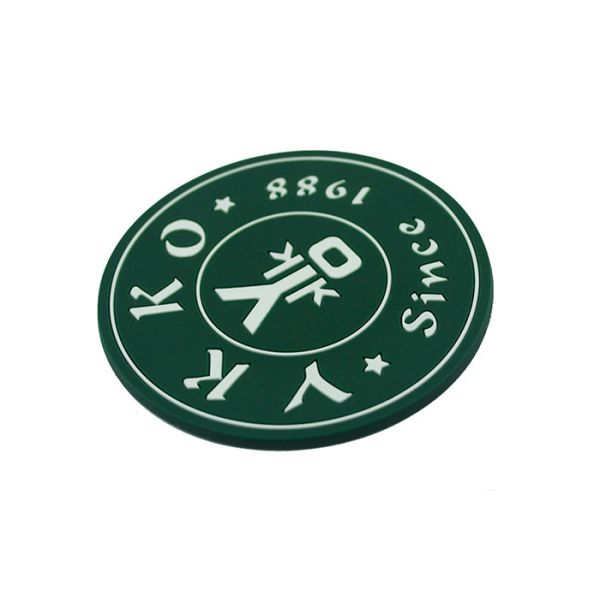 Coffee Tea Beer Custom Rubber Coasters , 2D Or 3D Effect Custom Logo Coasters