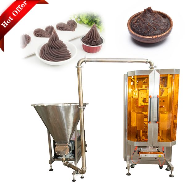 Sachet Sticky Soy Sauce Packing Machine For Food Medicine Hand Sanitizer Chemical Liquid