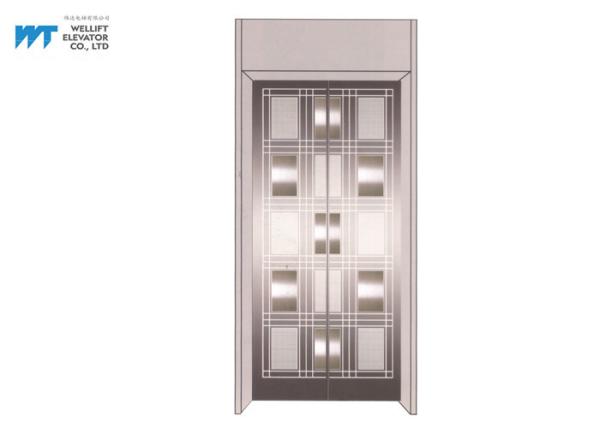 Stereoscopic Vision Elevator Cabin Decoration For High End Commercial Buildings
