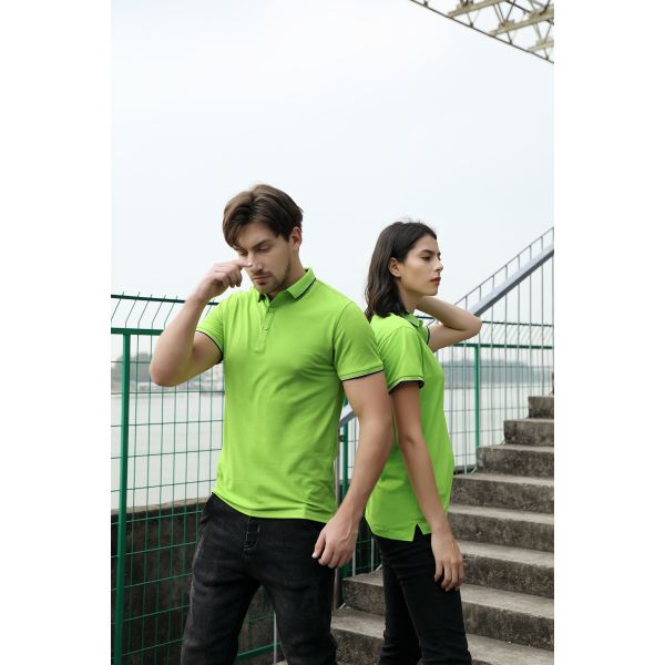 Wholesale Men's Customizable Golf Sportswear Polo Shirt 100% Cotton Polo T-Shirt