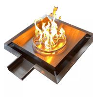 Fonte de água de piscina de incêndio de aço inoxidável