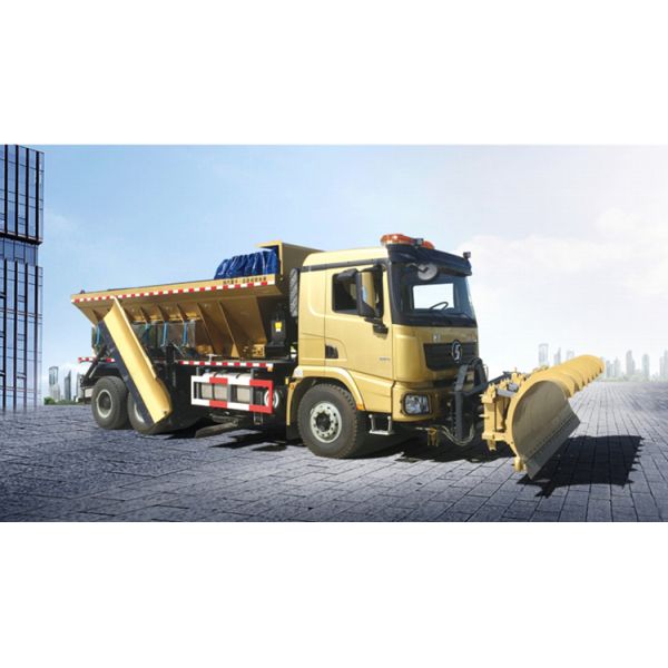 SX5250TCXXB4 Special Purpose Vehicles Triple Snow Shovels Snow Sweeper Truck