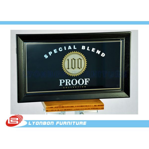 Деревянный логос печатания дисплея