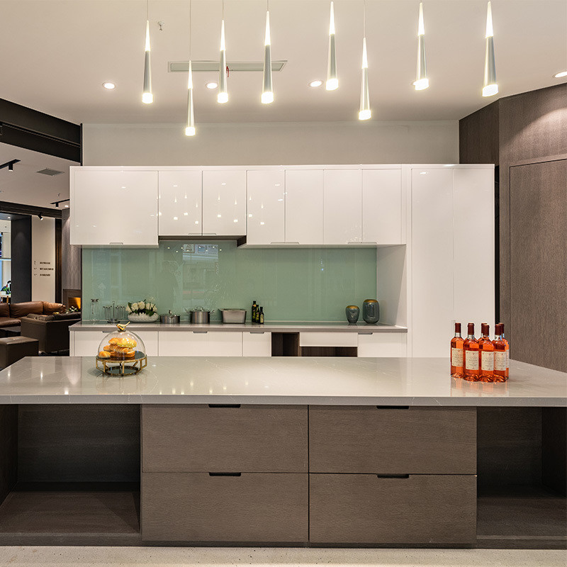 Customize Kitchen Cabinet High Gloss Modular Kitchen Cabinets for Durable Modern Style