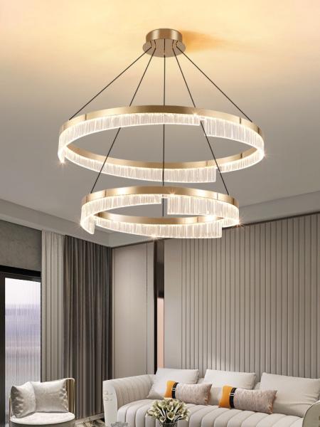 3000 - 6000K Modern LED Acrylique Plafond de lumière Design de mode