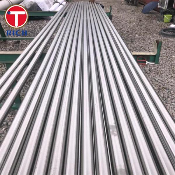 ASTM B690 Tubo de aço inoxidável Ferro Níquel Cromo Molibdênio Ligas Tubo de aço sem costura