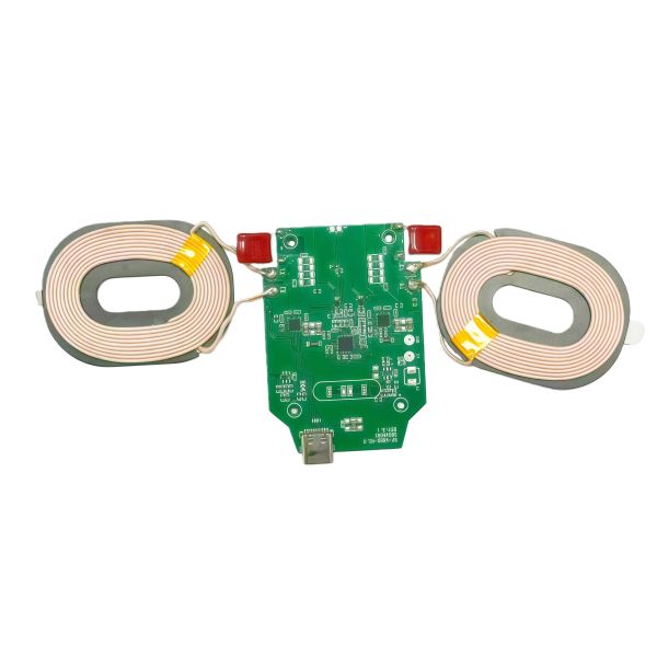 Dual Coil Wireless Charging Module with Fast Charging and 15W High-Speed for Two Phones PCB Assembly