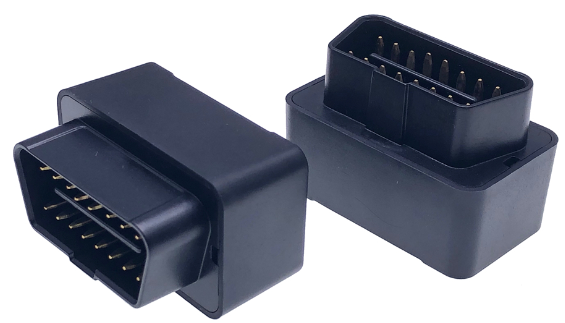 GPS Tracker OBD2 Connector ABS Enclosure 12V Voltage for 2009-2013 Year Vehicles