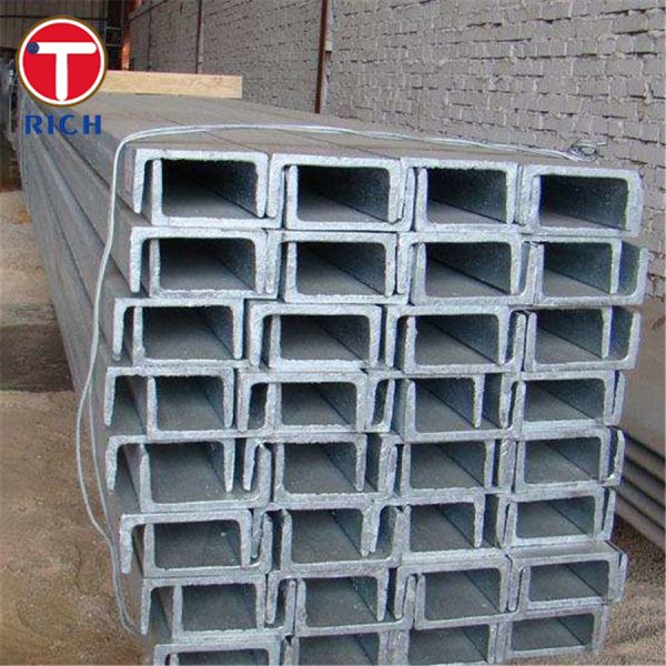 EN10025 S275 Q235B Steel U Channel Structural Steel Beams Tubes For Construction