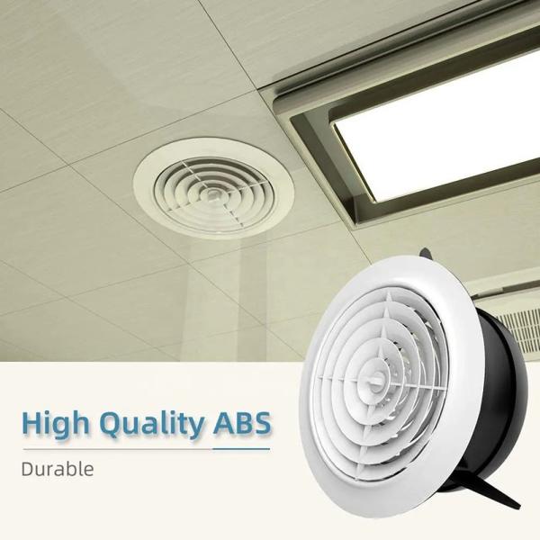 Modern Plastic Vent Outlet Cover Easy Installation And Cleaning Insect And Debris Protection Standard