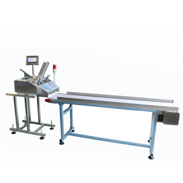 220V Automatic Servo Paging Business Card Feeder Machine