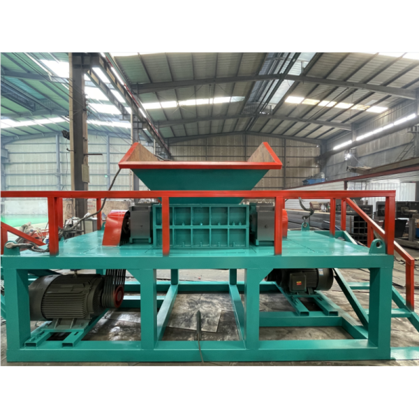 Multifunctional Waste Rubber Shredder Machine for Soft Rubber Products and Double Hob