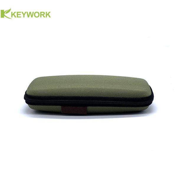 Chinese Factory wholesale custom EVA Eyewear Case Sports Sunglasses Bag Zipper handle