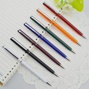 Factory hot selling and high quality plastic rubber square shape hotel pen