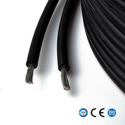 XLPE Jacket 12AWG Solar PV Cable Wire Copper Conductor Red / Black Color