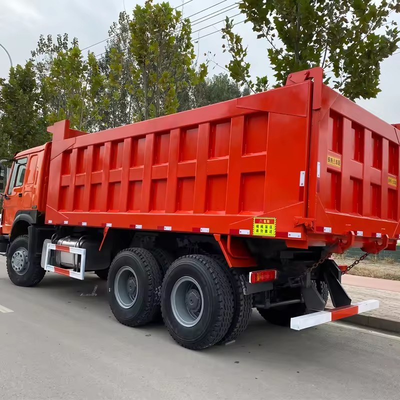 Высококачественный HOWO 6x4 тяжелый грузовик Использованный грузовик с наклоном
