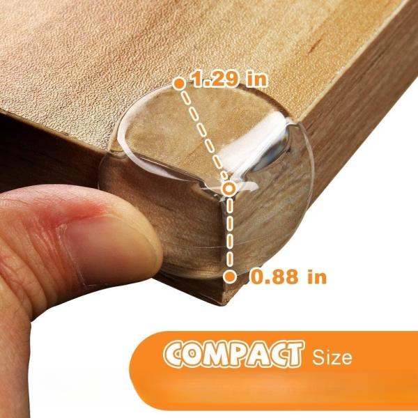 Keep Child Safe Baby Proofing Table Corner Guards Corner Protector for Furniture Against Sharp Corners