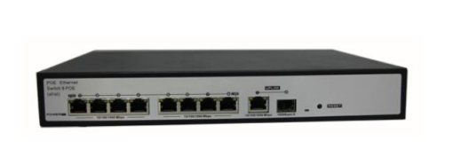 High-Definition POE Unmanaged Network Switch | High-Quality Electronics DF-1.25G-8P-1E