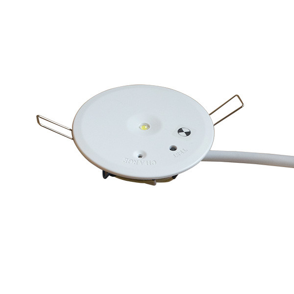 Industrial Ceiling Recessed LED Emergency Downlight Ni-Mh Battery Powered